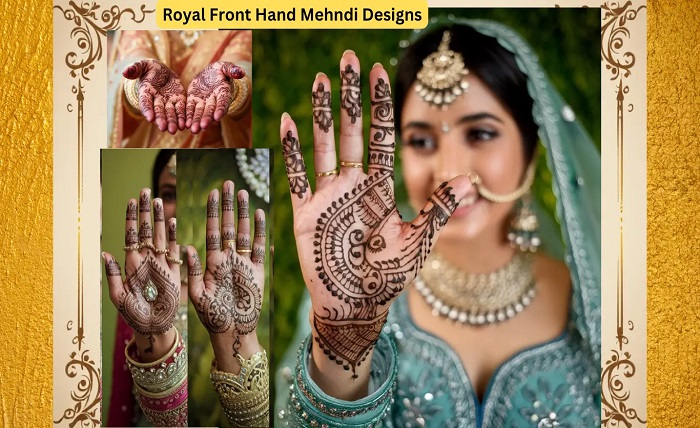 Simple Instagram Stylish Royal Front Hand Mehndi Design