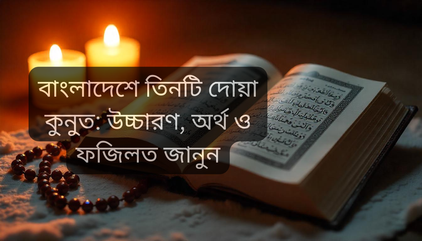 বাংলাদেশে তিনটি দোয়া কুনুত: উচ্চারণ, অর্থ ও ফজিলত জানুন