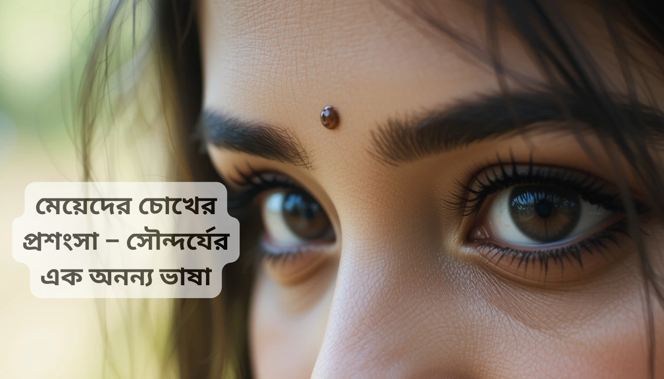 Meyede coker proshongsha– সৌন্দর্যের এক অনন্য ভাষা