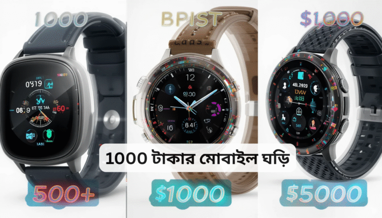 1000 টাকার মোবাইল ঘড়ি Bangladesh Guide