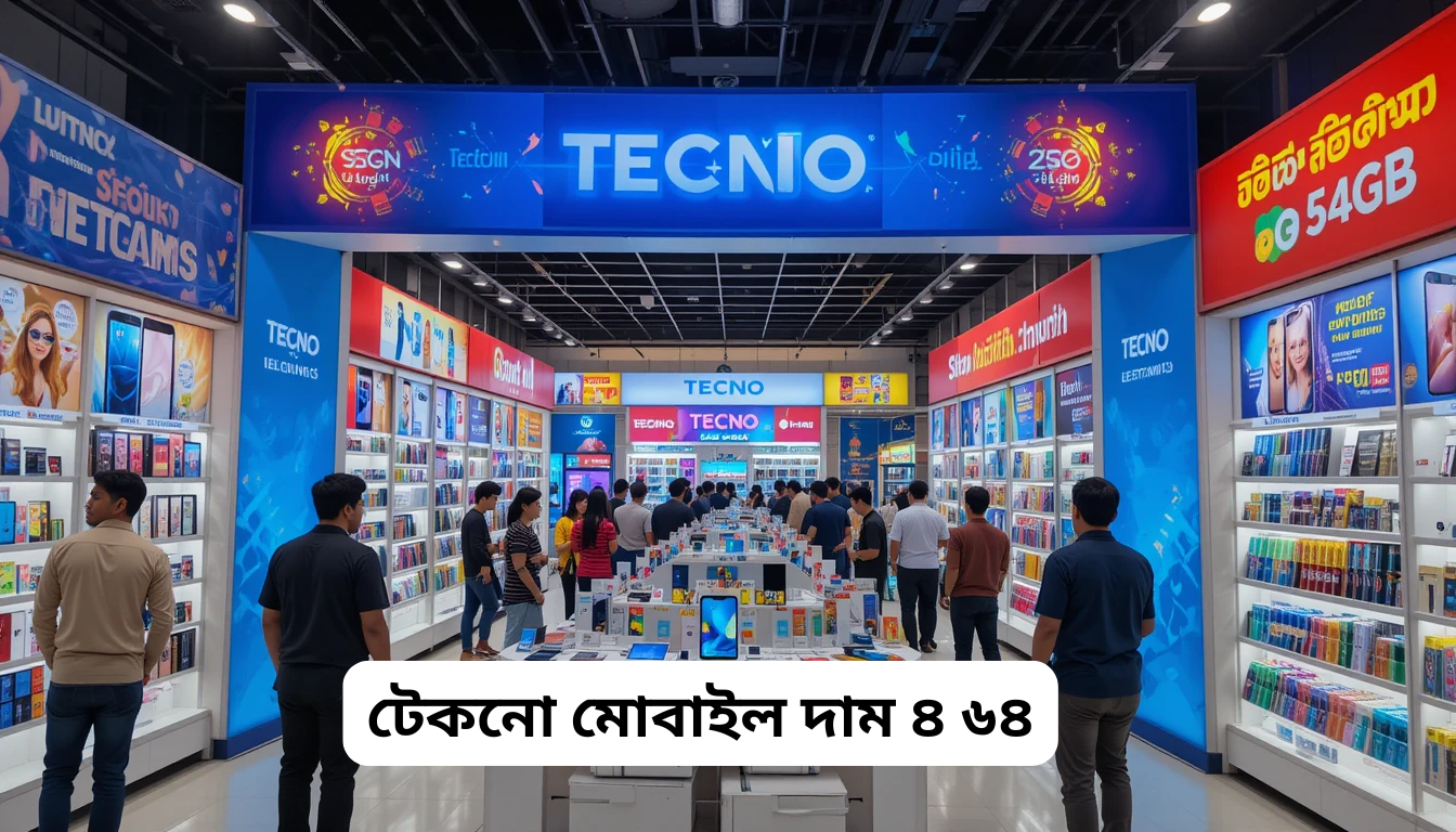 বাংলাদেশে টেকনো মোবাইল দাম ৪ ৬৪: বাজেটের মধ্যে সেরা স্মার্টফোনের গাইড
