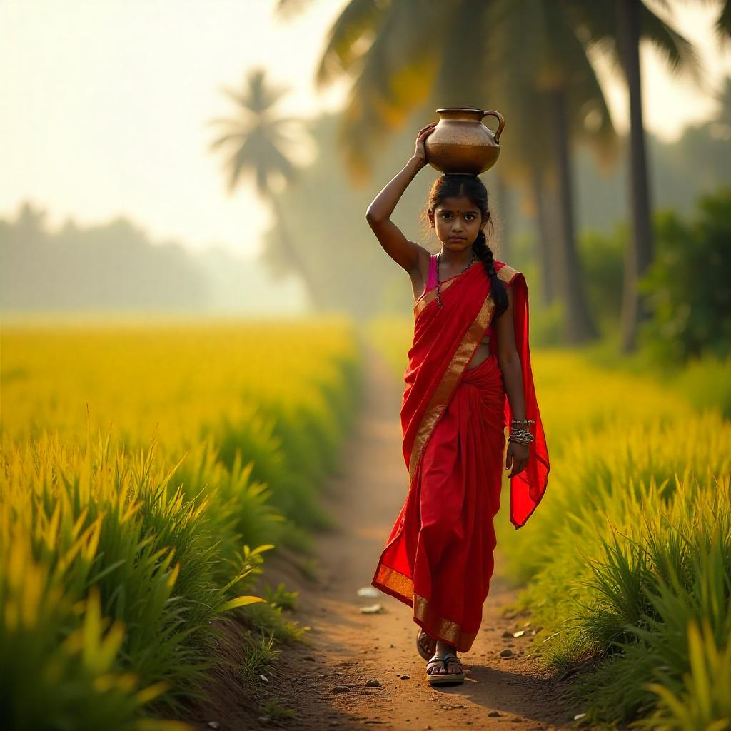 গ্রামের মেয়েদের পিক